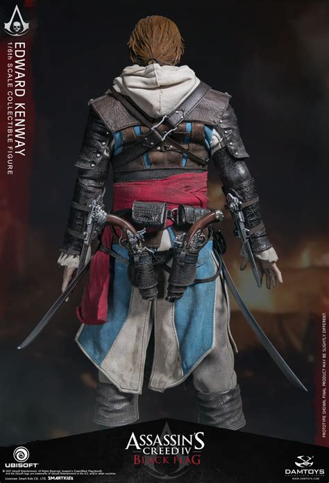 toyhaven dam toys assassins creed ivblack flag  scale edward kenway   collectible