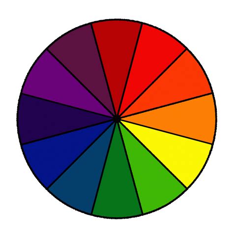 color wheel  printable