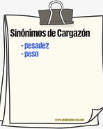 Image result for Cargazón. Size: 148 x 185. Source: www.definiciones-de.com