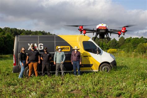 brazil introduces agricultural drones  xag  plant trees