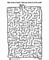 Maze Mazes Games Activity Print Sheets Coloring Kids Printable Pages Childrens Children Worksheets Difficult Channel Online Game Worksheet Board Color sketch template