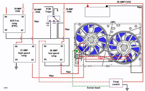 ford contour electric fan wiring