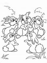 Bunnies Handcraftguide sketch template