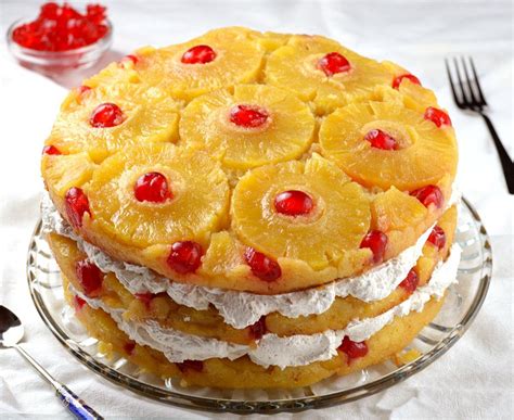 pineapple upside  cake recipe dishmaps