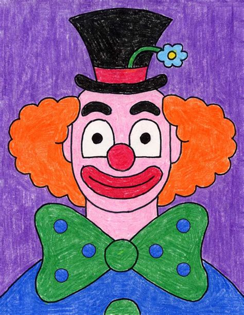 How To Draw A Clown Face Cute Easy Drawings Images And Photos Finder