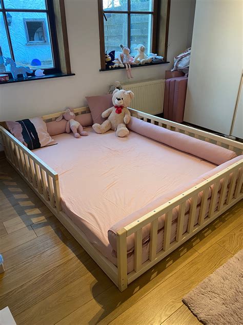 toddler bed  slats montessori bed floor bed toddler floor bed kid bed kids furniture