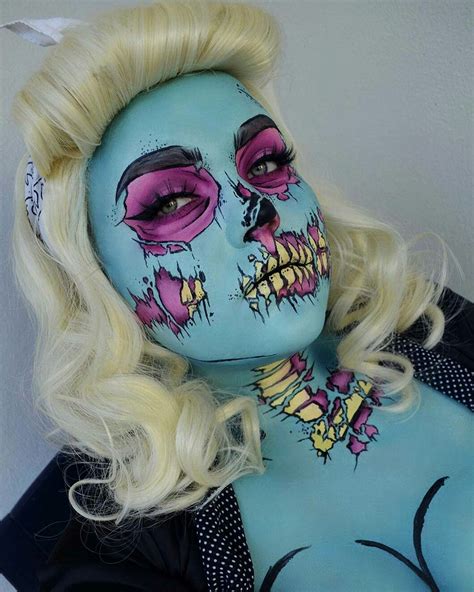 Rockabilly Pop Art Zombie Pinup Girl Ig》 Bangtsikitsiki