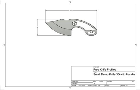 finger necker  template  cad file belnap custom knives llc