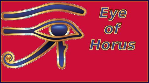 Thoth And The Eye Of Horus Mythology Of Ancient Egypt
