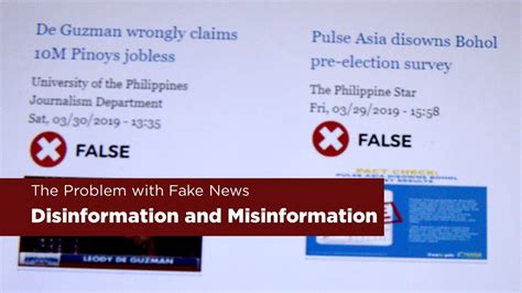 the problem with fake news misinformation and
