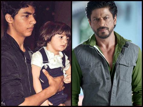 abram is aryan khan son shahrukh khan on news about abram being aryan khan son shahrukh gauri