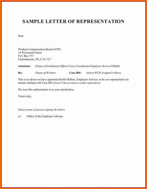 letter  authorization  represent examples  examples  regard