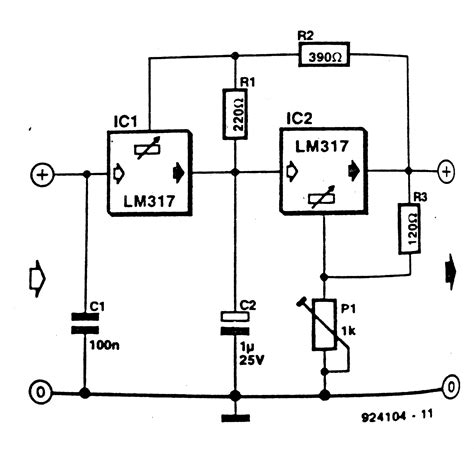 lm voltage regulator circuit diagram
