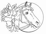 Christmas Horse Coloring Pages Getdrawings sketch template