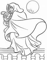 Coloring Rapunzel Pages Baby Tangled Disney Colouring Gothel Mother Clip Book Getdrawings Kids Color Kleurplaten Princess Ferngully Getcolorings Library sketch template