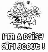 Scout Coloring Daisy Girl Pages Scouts Printable Promise Daisies Sheets Petal Coloringhome Color Law Davemelillo Getdrawings Petals Getcolorings Brownies Garden sketch template