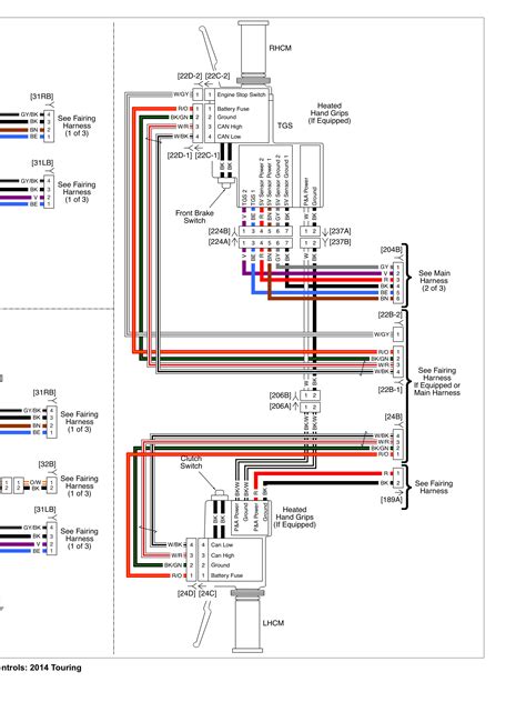 flh harley davidson wiring schematic