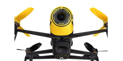 parrot bebop drone jaune objets connectes sur easylounge