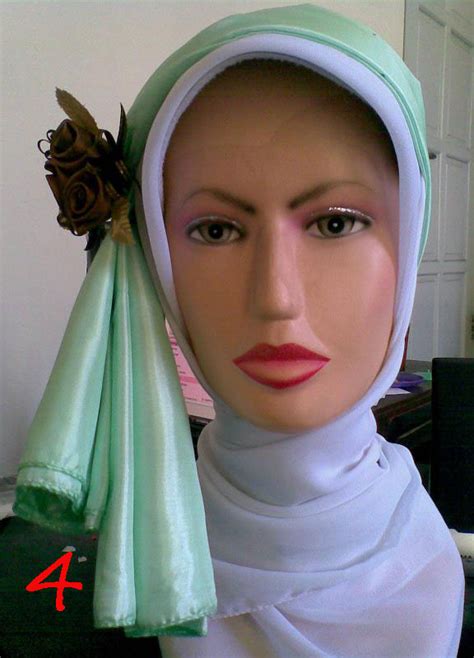 memakai jilbab pesta fyfyanaa
