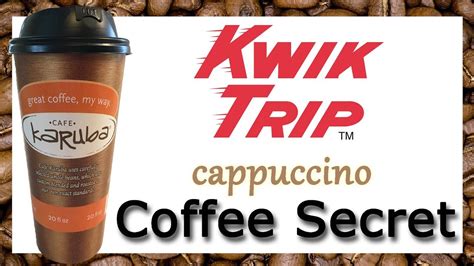 kwik trips cappuccino coffee secret      home youtube