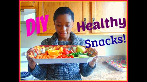 Diy Healthy Snacks Youtube