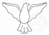 Dove Holy Spirit Template Drawing Easter Pentecost Templates Eastertemplate Santo Getdrawings Escolha Pasta sketch template