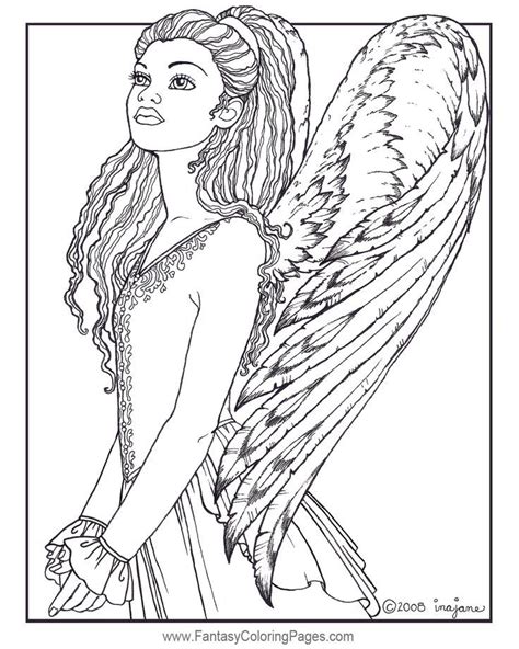 angel printable coloring pages sanaiteramos