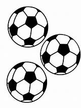 Soccer Ball Balls Coloring Pages Printable Sports Drawing Small Football Printables Clip Print Color Clipart Kids Soccerball Boys Kreations Kandy sketch template