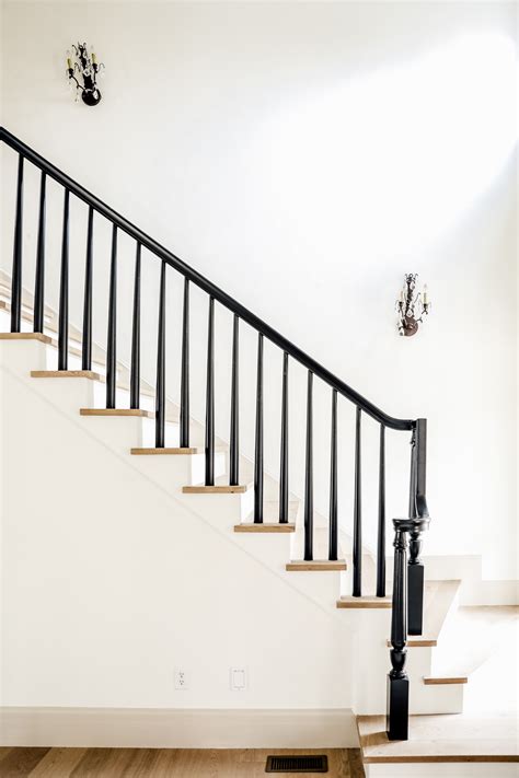 completely updated  stair railings   swapping   balusters chris loves julia