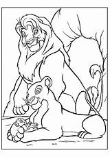 Lion King Coloring Pages Simba Baby Colouring Family Drawing Rafiki Printable Kids Timon Holding Popular Getdrawings His sketch template