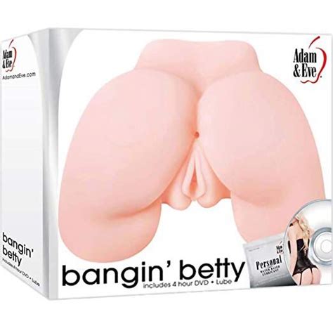 adam and eve bangin betty masturbator kit with dvd sex