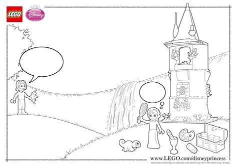 elsa lego disney princess coloring pages images colorist