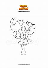 Pokemon Gigamax Inteleon Supercolored Unfezant Ausmalbild Alcremie Gothorita sketch template