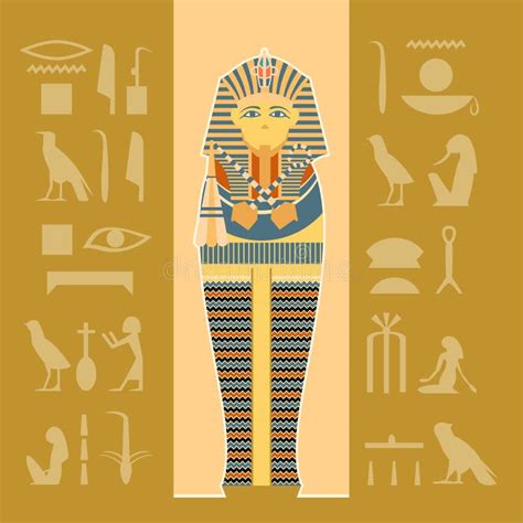 sarcophagus stock vector illustration  human isolated