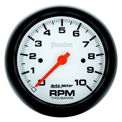 auto meter  phantom series    dash tachometer gauge   rpm