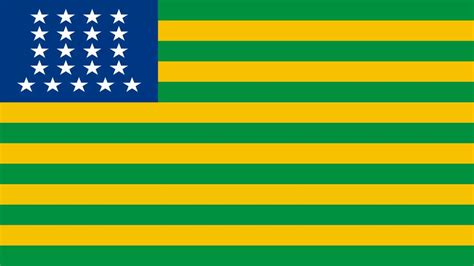 Bandeira Dos Estados Unidos Do Brasil Youtube