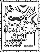 Dad Coloring Pages Ever Birthday Happy Daddy Papa Mom Daughter Welcome Father Dads Drawing Printable Fathers Sheets Color Colouring Kawaii sketch template