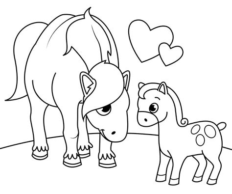 coloring pages  horses home interior design