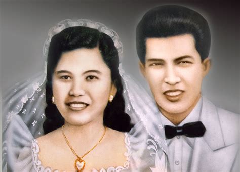 Filipino Couple 1950 S Vintage Photos Bohol Asian Wedding