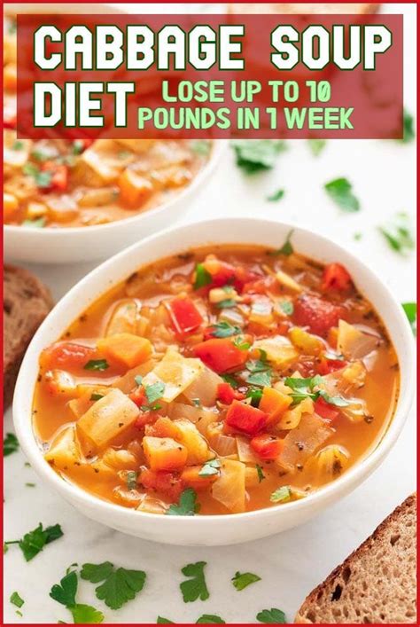 cabbage soup diet will help you lose 10 pounds in one