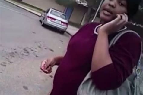 Watch Shocking Video Of Heavily Pregnant Black Woman Forced To The