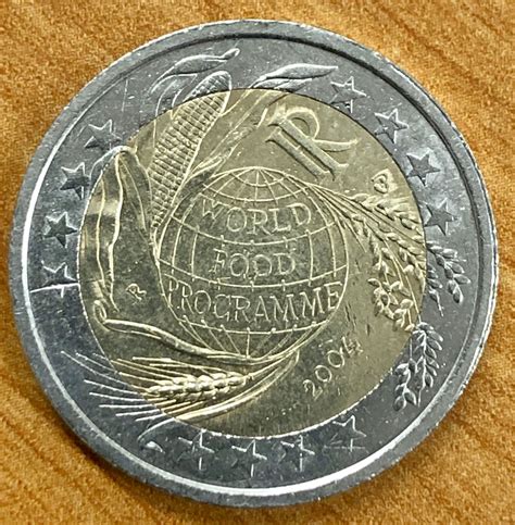 coin  euro italy italy  commemorative world food programme coins commemorative coins