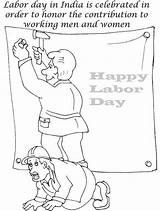 Labor Celebrated Contribution Honor Coloring Working Order Men Women sketch template