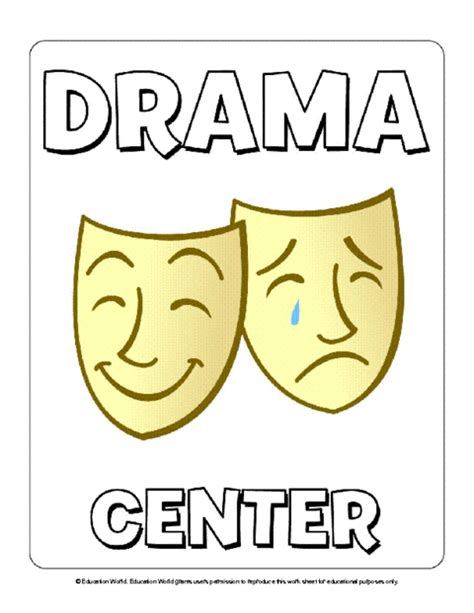 drama  computer signs template education world