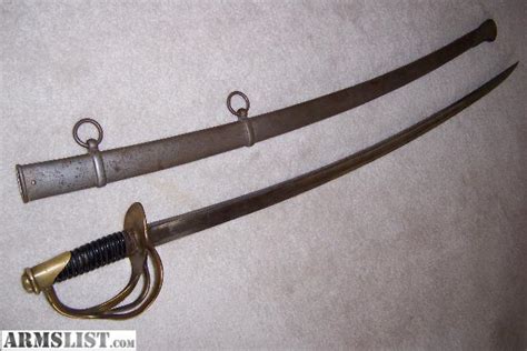 armslist for sale us confederate civil war sword