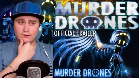 murder drones official trailer reaction robodudes youtube