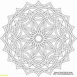 Coloring Pages Mandala Transparent High Resolution Color Celtic Printable Lines Book Intricate Grid Adult Designs Geometry Sacred Knot Mandalas Format sketch template