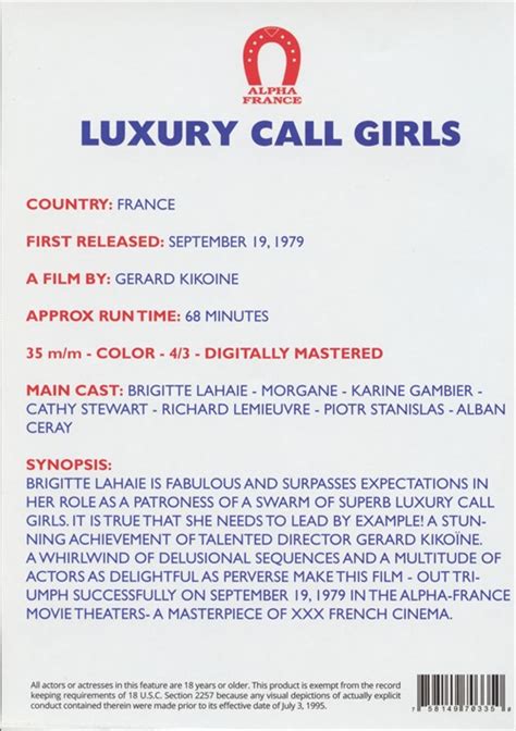 Luxury Call Girls 1979 Adult Empire