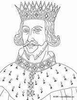 Coloring Pages King Colouring Queen Henry Ii Arthur Elizabeth Kings Sheets Horrid Prince Color Print Queens Printable People Princess British sketch template