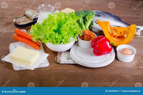 food sources  vitamin  stock image image  product